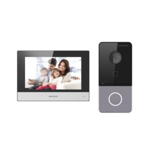 HIKVISION IP Based Wireless Video Door Phone (DS-KIS603-P) 2 Years Warranty