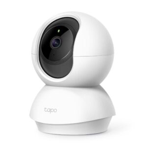 Tapo C210 360° 2MP Full HD 2304 X 1296P Video Pan/Tilt Smart Wi-Fi Security Camera | Alexa Enabled | 2-Way Audio| Night Vision| Motion Detection | Indoor CCTV White